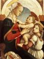 Botticelli. Vierge à l'enfant avec un ange (1465-67)