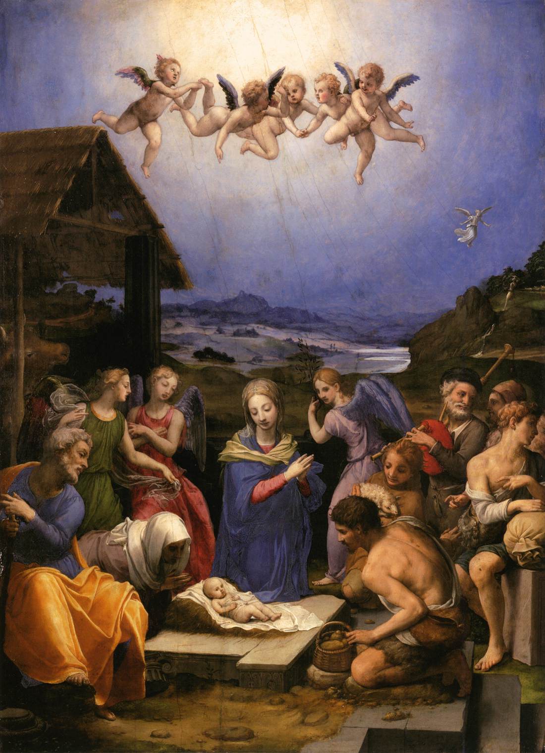 Ca s'est passé en novembre ! Bronzino..adoration.des.bergers.-1539-40-
