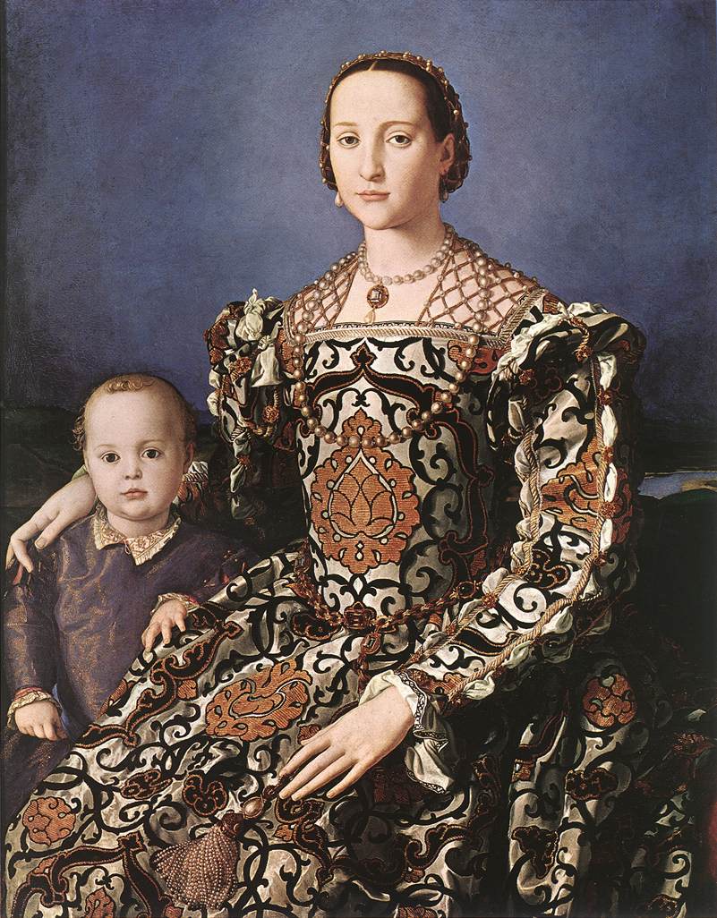 Ca s'est passé en novembre ! Bronzino..eleonore.de.tolede.et.son.fils.giovanni.de.medicis.-1544-45-
