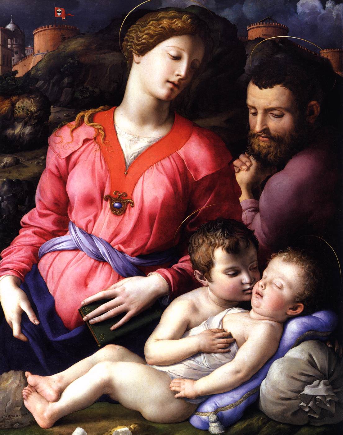 Ca s'est passé en novembre ! Bronzino..la.sainte.famille.-v..1540-