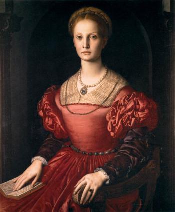 Bronzino. Lucrezia Panciatichi (v. 1540)