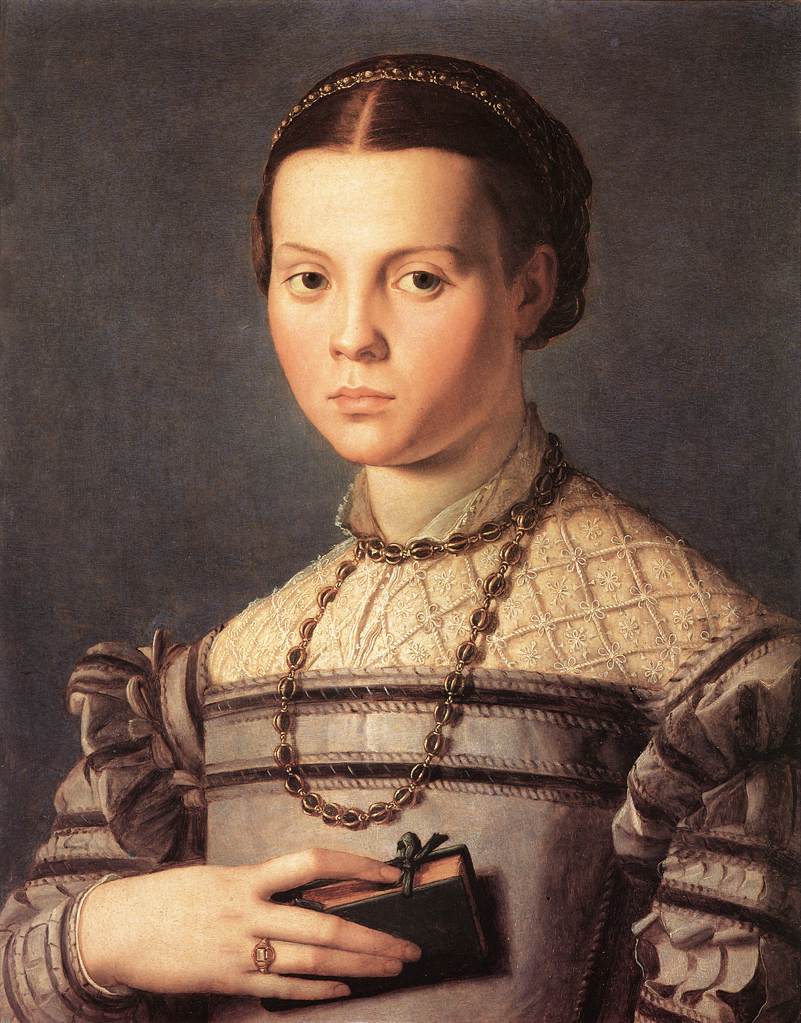 Ca s'est passé en novembre ! Bronzino..portrait.d.une.jeune.fille.-1541-45-