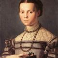 Bronzino. Portrait d'une jeune fille (1541-45)