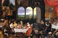 Brueghel. L'ouïe, le toucher et le goût (1618)