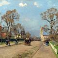 Camille Pissarro. L’avenue à Sydenham (1871)