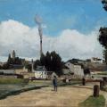 Camille Pissarro. Bords de l’Oise à Pontoise (1867)