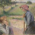 Camille Pissarro. Deux jeunes paysannes (1891-92)