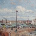 Camille Pissarro. L’Anse des pilotes, Le Havre, après-midi, temps ensoleillé (1903)