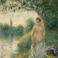 Camille Pissarro. La baigneuse (1895)