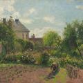 Camille Pissarro. Le jardin de l’artiste à Éragny (1898)