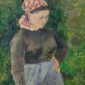 Camille Pissarro. Paysanne (1880)