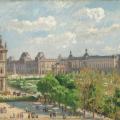 Camille Pissarro. Place du Carrousel, Paris (1900)