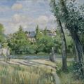 Camille Pissarro. Soleil sur la route, Pontoise (1874)
