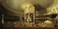 Canaletto. London, Interior of the Rotunda at Ranelagh, 1754