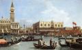 Canaletto. Retour du Bucentaure au môle le jour de l’Ascension, 1732