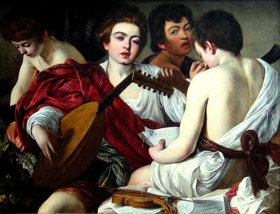 Caravage. Les musiciens (1595)