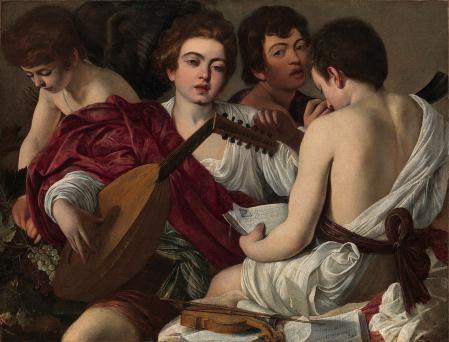 Caravage. Les musiciens (1597)