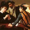 Caravage. Les Tricheurs (1594-95).