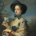Carle Van Loo. Madame de Pompadour en Belle Jardinière (1754-55)