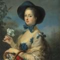 Carle Van Loo. Madame de Pompadour en Belle Jardinière (1754-55)