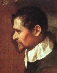 Carrache. Autoportrait (1590-1600)