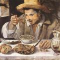 Carrache. Le mangeur de fèves (1580-90)