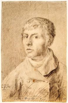 Caspar David Friedrich. Autoportrait (1800)