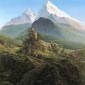 Caspar David Friedrich. Le Watzmann (1824-25)