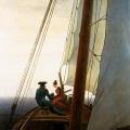 Caspar David Friedrich. Sur le voilier (v. 1819)