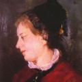 Mary Cassatt. Portrait de Madame Sisley (1873)