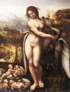 Cesare Cesto. Copie de Leda et le cygne (1505-10)