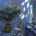 Chagall. Interieur avec fleurs (1918)