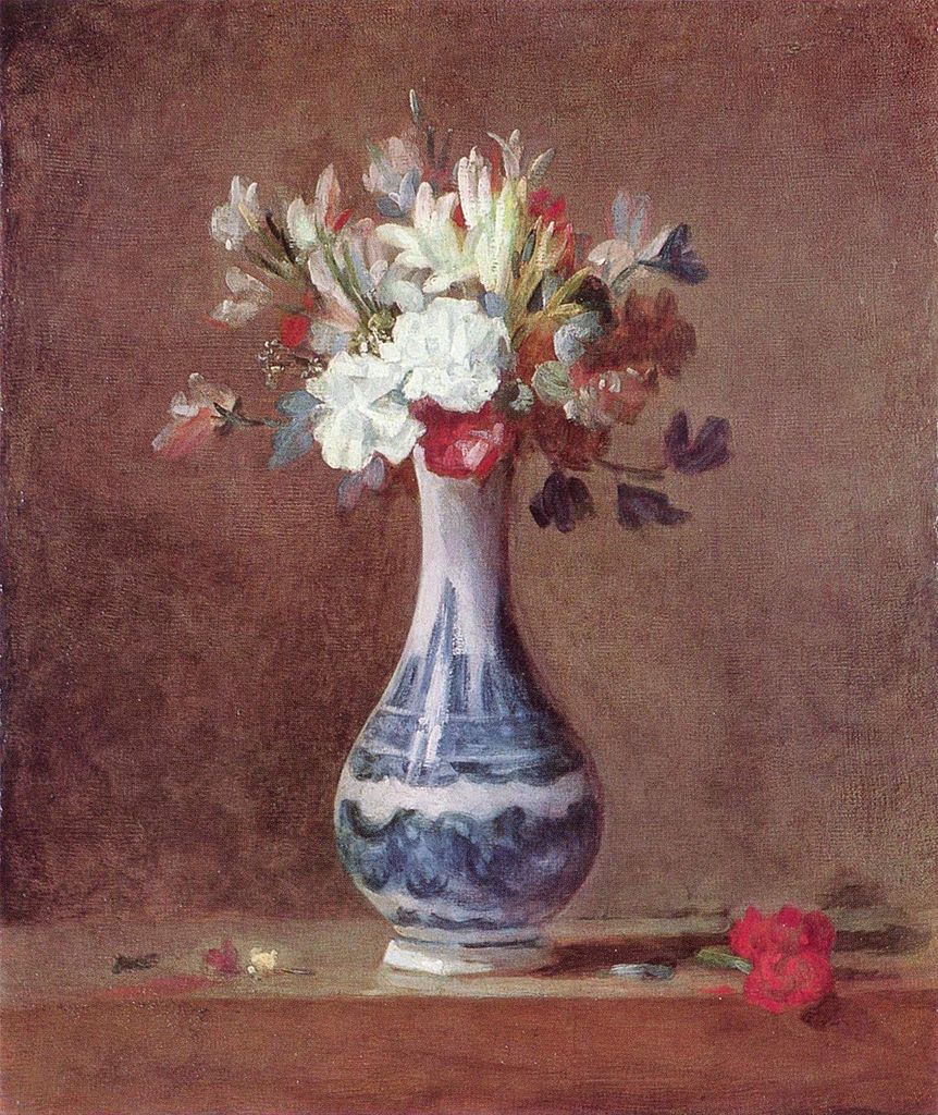 Ca s'est passé en novembre ! Chardin-fleurs-dans-un-vase-1760-63