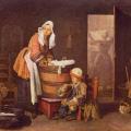 Chardin. La Blanchisseuse (1735)