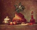 Chardin. La Brioche (1763)