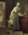 Chardin. La Pourvoyeuse (1739)
