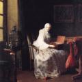Chardin. La serinette (1751)