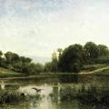 Charles-François Daubigny. L'Étang de Gylieu (1853)