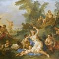 Charles Joseph Natoire. Le Triomphe de Bacchus (1747)