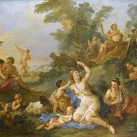 Charles Joseph Natoire. Le Triomphe de Bacchus (1747)