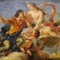 Charles Joseph Natoire. Vénus et Adonis ou Aurore et Céphale (1740-50)