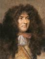 Charles Le Brun. Louis XIV, pastel (1667)