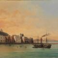 Charles Rémond. Vue d’Ischia depuis la mer (1842)