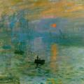 Claude Monet. Impression soleil levant (1872)