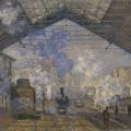 Claude Monet. La gare Saint-Lazare (1877)