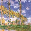 Claude Monet. Trois peupliers, été (1891)
