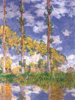 Claude Monet. Trois peupliers, été (1891)