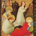 Conrad von Soest. Retable de Bad Wildungen, le Christ au jardin de Gethsémani (1403)
