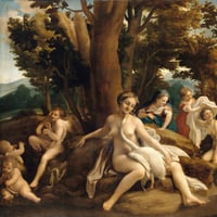 Corrège. Léda avec le cygne (1531-32)