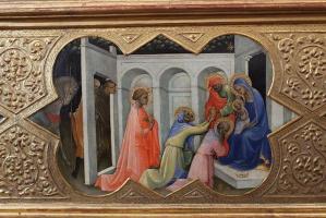 Couronnement de la Vierge (1414). L’adoration des mages.